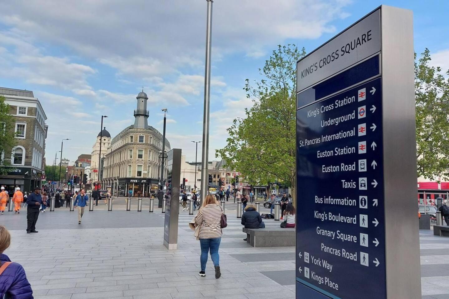 3-Bed Apartment In King'S Cross Central 伦敦 外观 照片